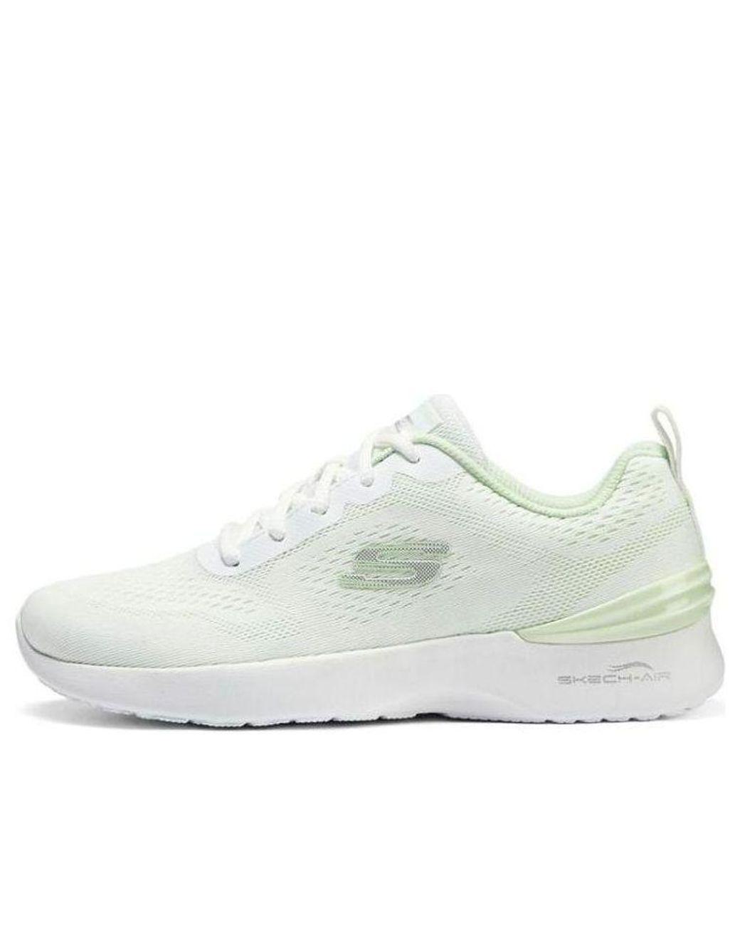 Women's White (Wmns) Skech-Air Dynamight Mint'