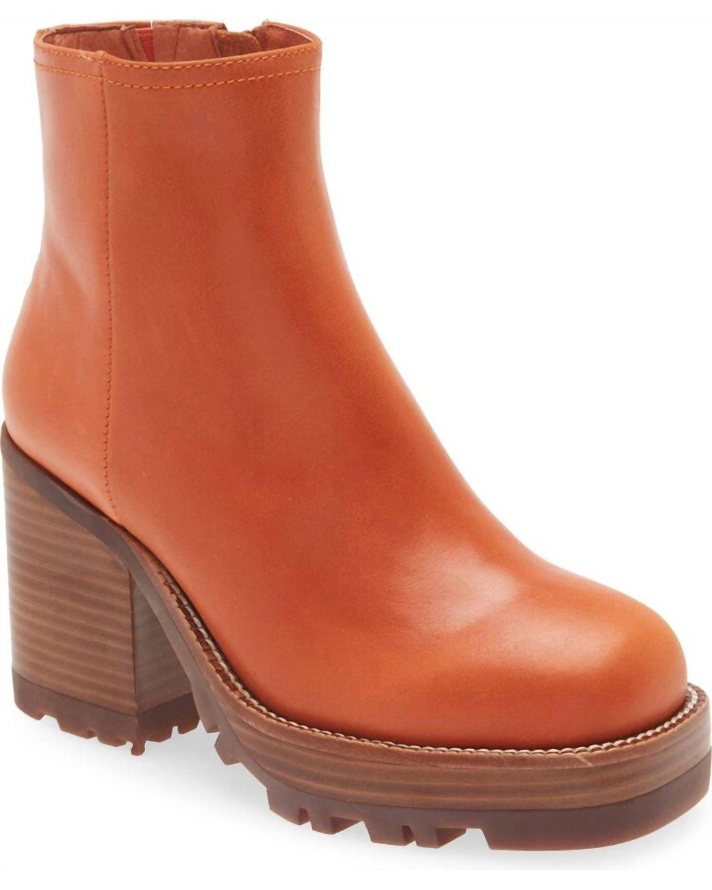 Women's Orange Abundant Boots