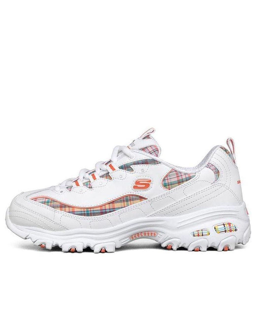 Women's White (Wmns) D Lites 1.0 Low Top Running Shoes