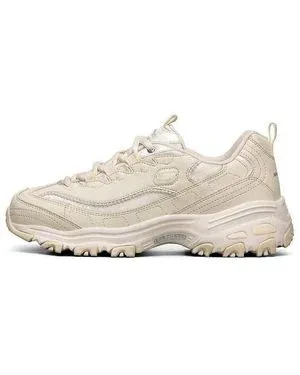 Skechers (Wmns) D'Lites 1.0 Low Sneaker Gs - White