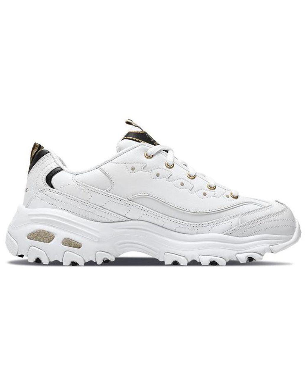 Women's White (Wmns) D'Lites Low Dad Shoes Gs