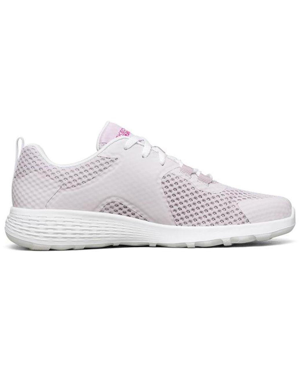 Women's White (Wmns) Go Walk Cool Running Shoes