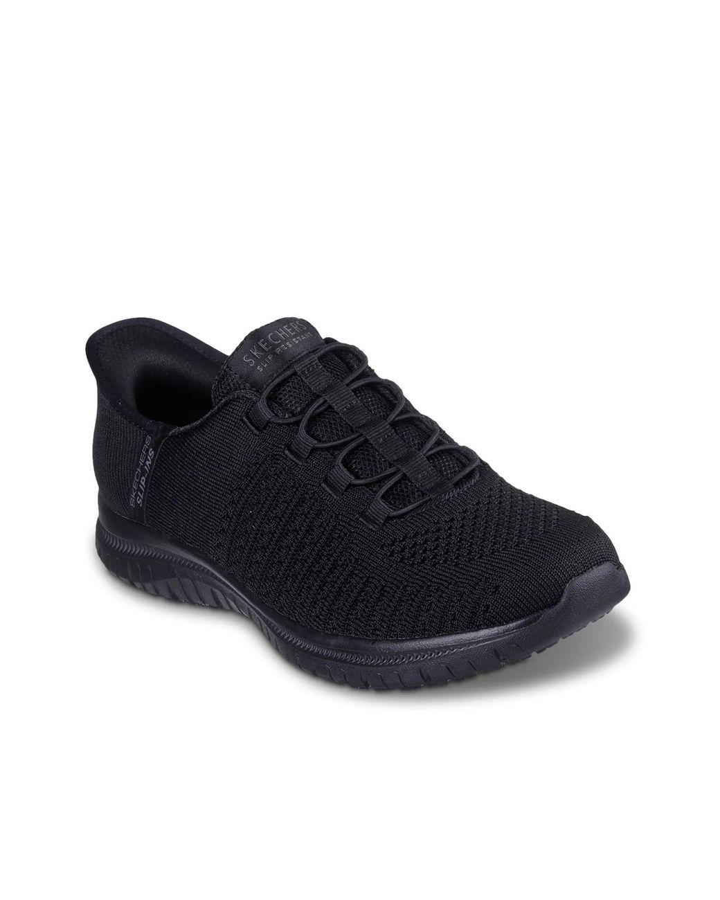 Women's Blue Hands Free Slipins Work Virtue Valsea Work Sneaker