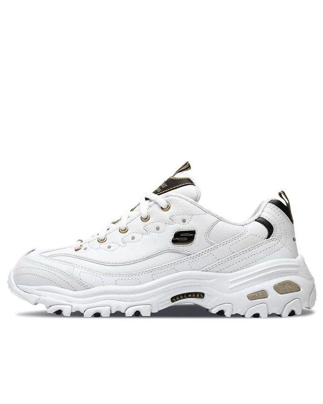 Women's White (Wmns) D'Lites Low Dad Shoes Gs