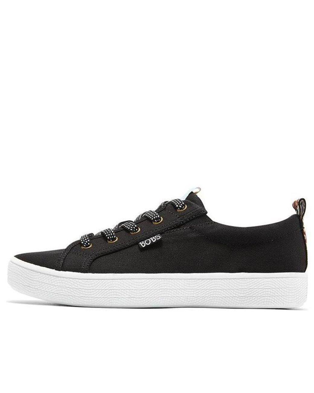 Women's Black (Wmns) Bobs B Extra Cute Low Sneakers