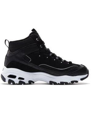 Skechers (Wmns) D'Lites 1.0 High - Black