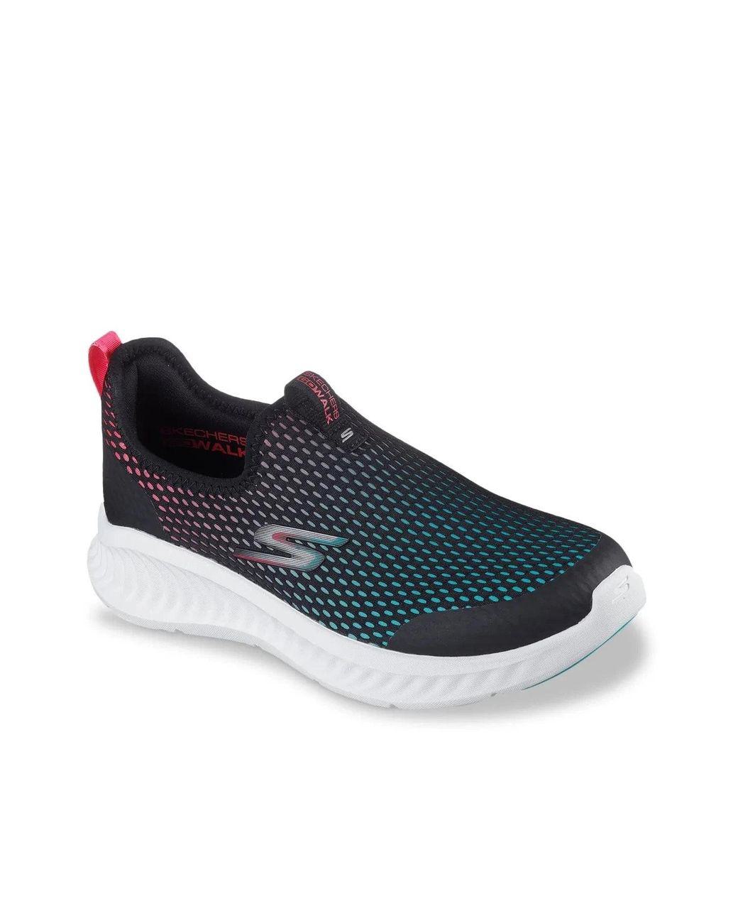 Women's Blue Go Walk Now Slipon Sneaker