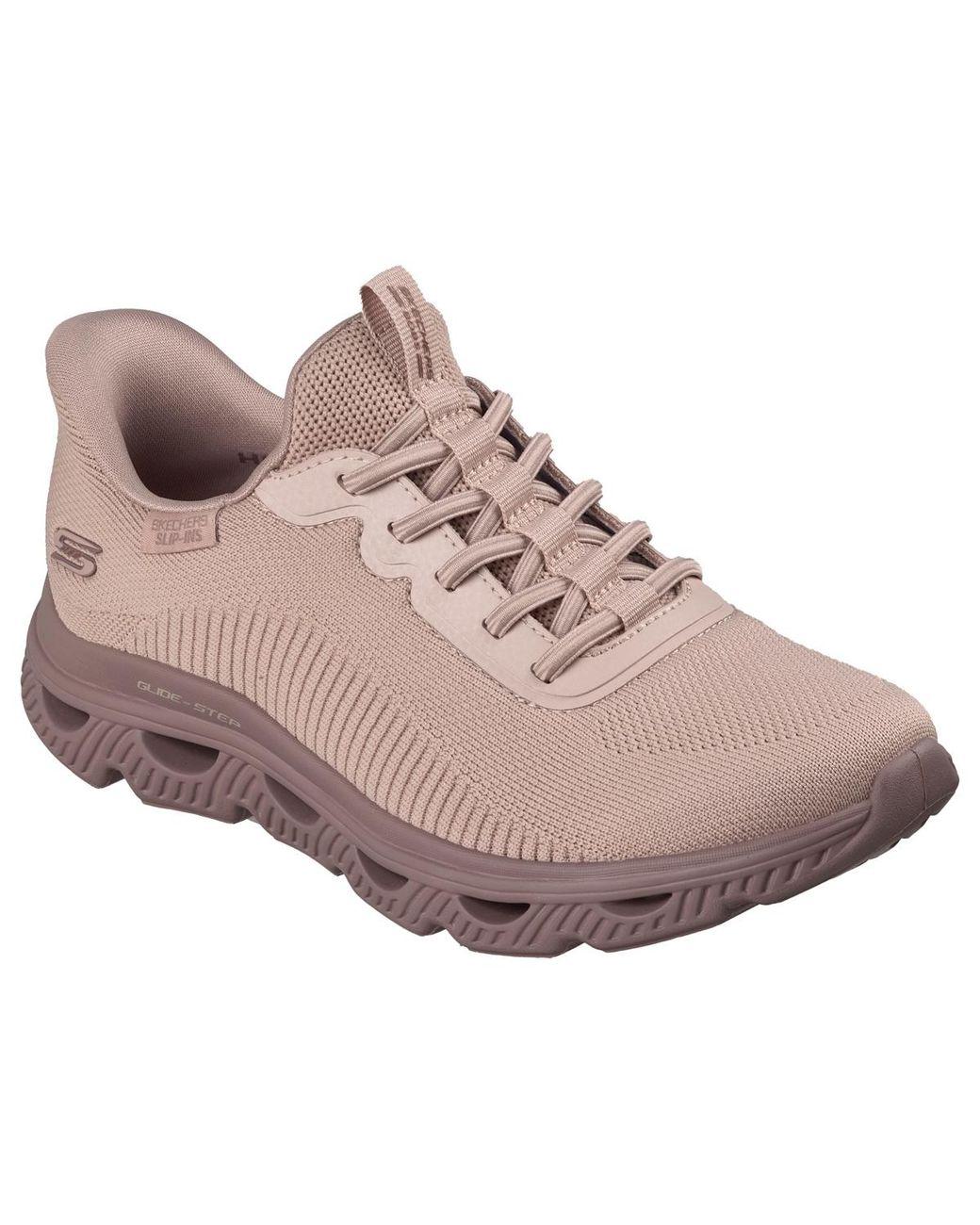 Women's Brown Slip-ins: Bobs Sport Arcs Wave Walking Sneakers From Finish Line