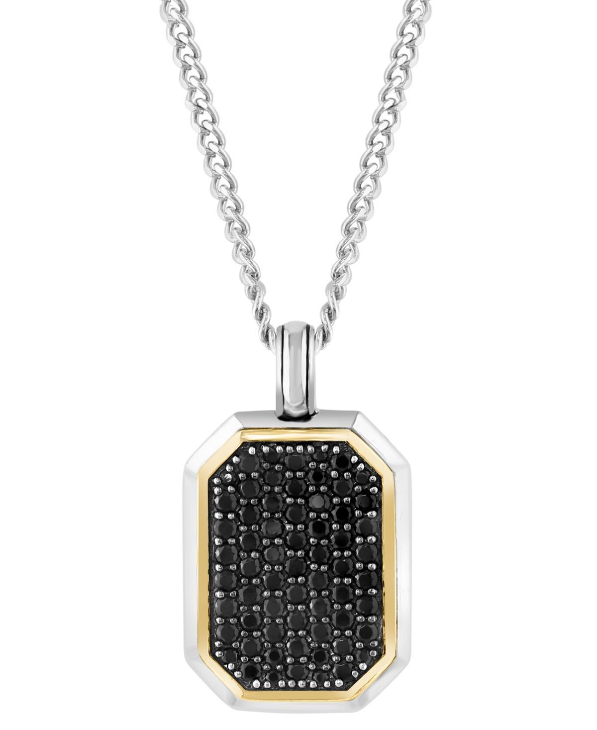 Effy Black Spinel 22" Pendant Necklace (1-3/8 Ct. T.w.