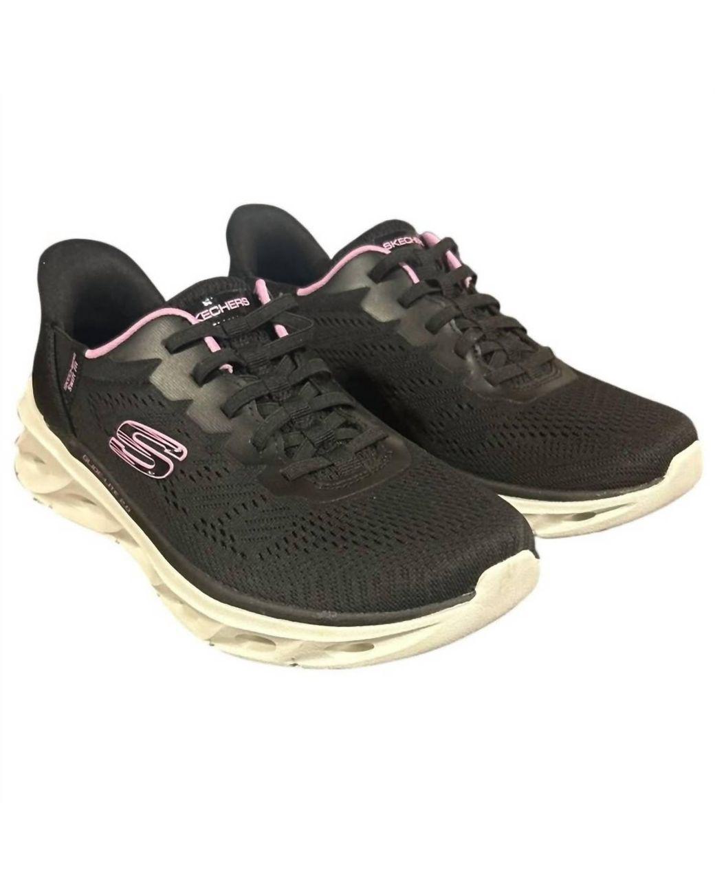 Women's Black Mesh Hands Free Swift Fit Shoes