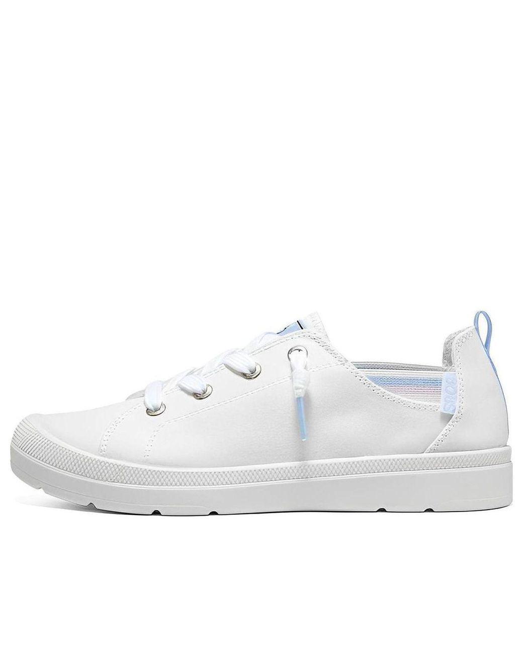 Women's White (Wmns) Bobs Beyond Sneaker