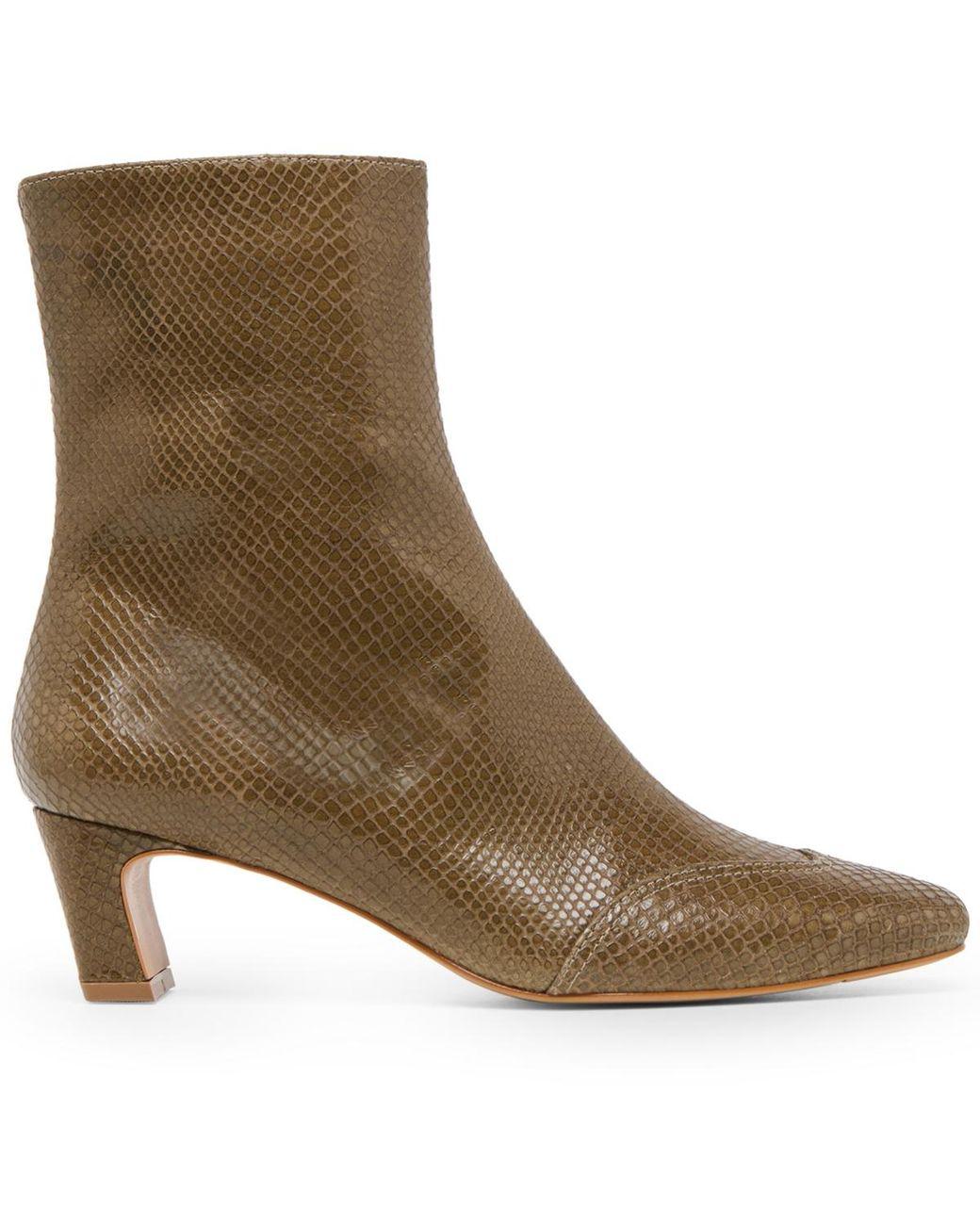 Women's Brown Anika Low-heel Dress Booties