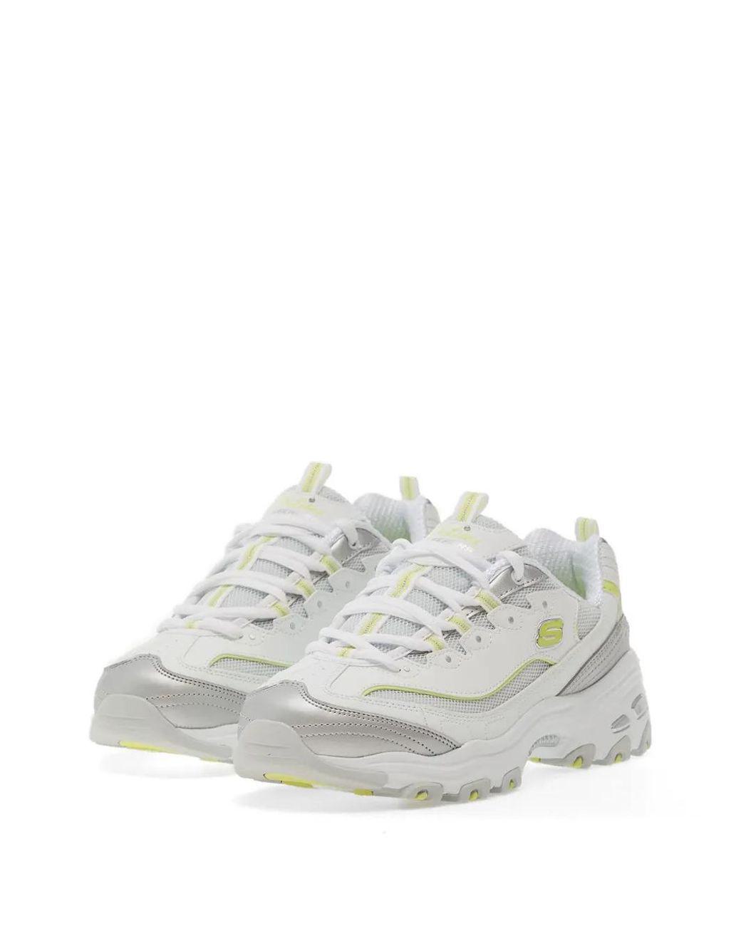 Women's White D'Lites Sneakers