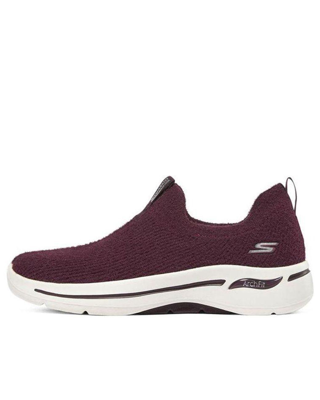 Women's Red (Wmns) Go Walk Arch Fit 'Wine'