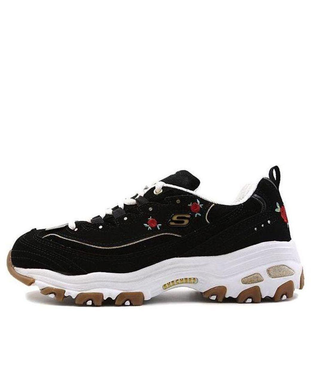 Women's Black (Wmns) D'Lites Low-Top Daddy Shoes
