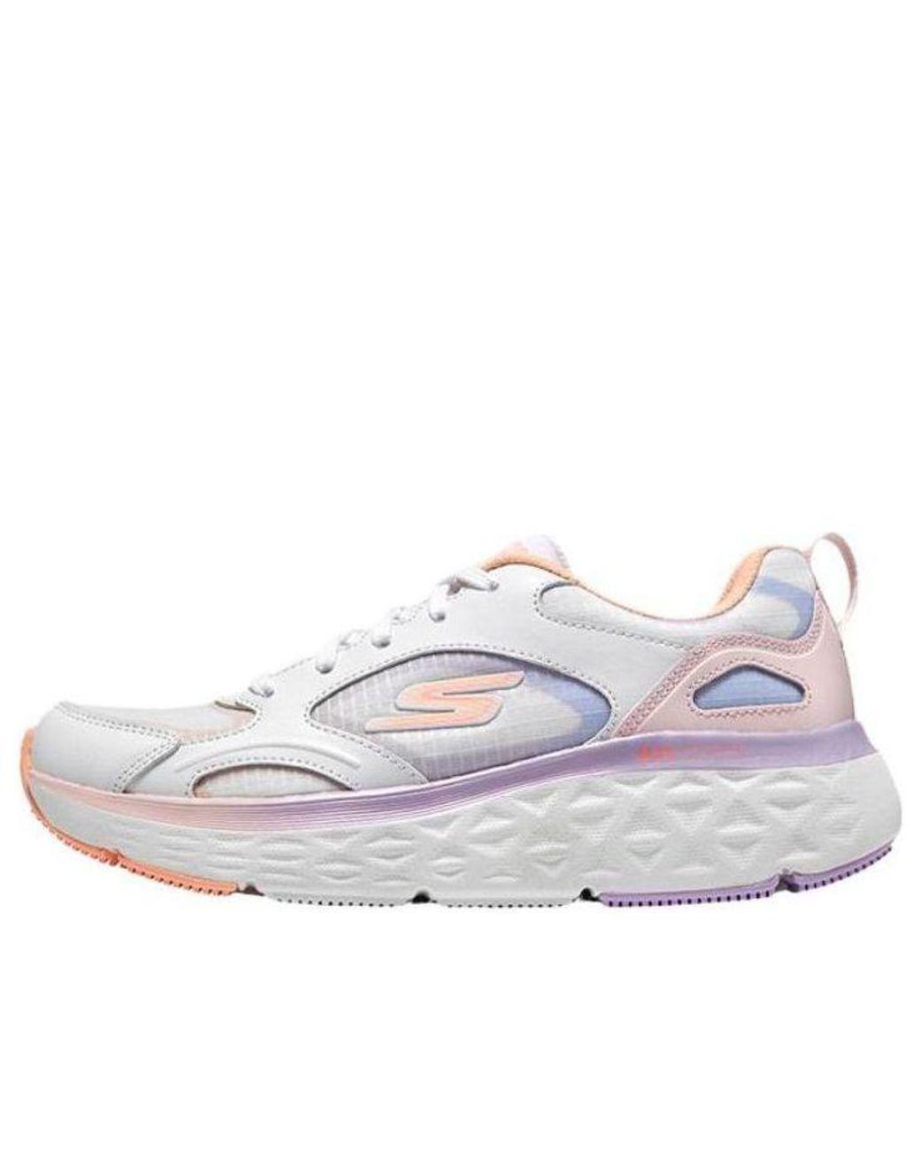 Women's White (Wmns) Max Cushioning Delta Running Shoes