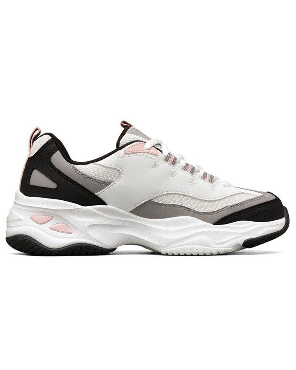 Women's White (Wmns) D'Lites Low-Dad Shoes